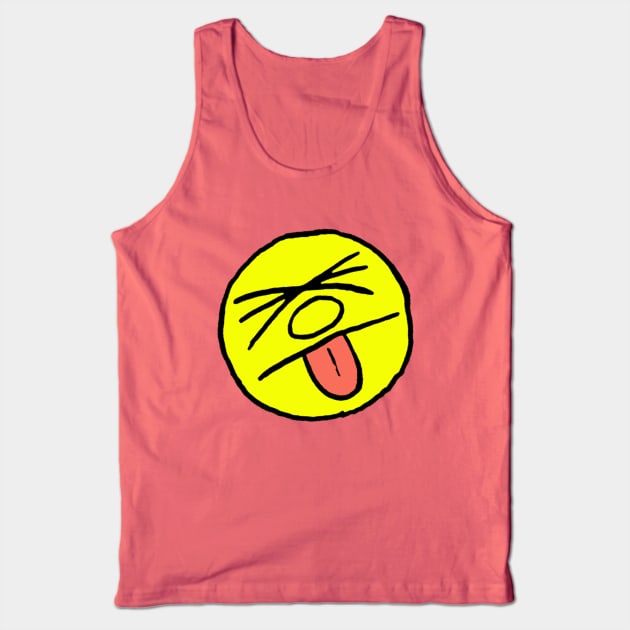 Blech! Face Tank Top by Tip-Tops